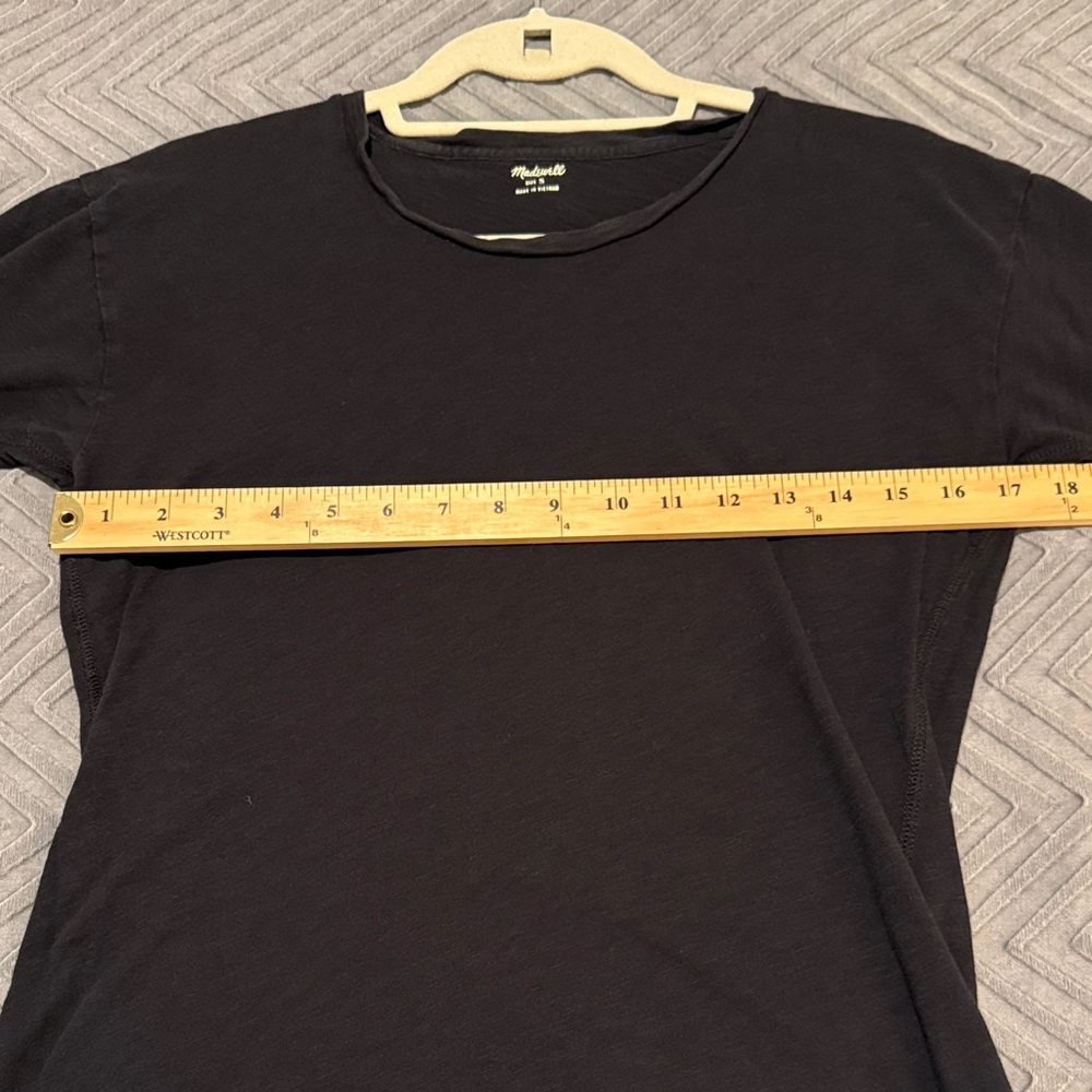 Madewell Black Short Sleeve Tee - Picture 5 of 7